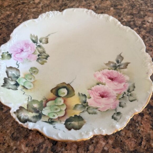 limoge porcelain plate - Picture 2 of 3